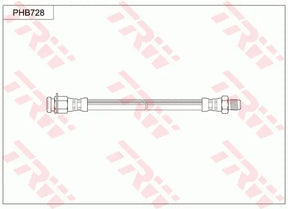 Brake Hose PHB728 - TRW