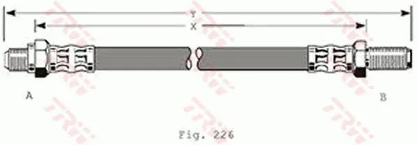 Brake Hose PHC102 - TRW