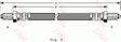 Brake Hose PHC119 - TRW