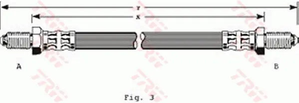 Brake Hose PHC119 - TRW
