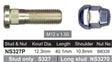 Stud & Nut NS327P - Nice Products | Universal Auto Spares