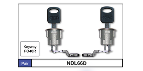 Door Locks Pair NDL66D - Nice Products | Universal Auto Spares