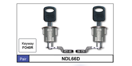 Door Locks Pair NDL66D - Nice Products | Universal Auto Spares