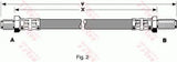 Brake Hose PHC145:009 - TRW