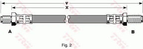 Brake Hose PHC145:009 - TRW