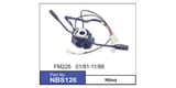 Blinker Switch NBS126 - Nice Products | Universal Auto Spares