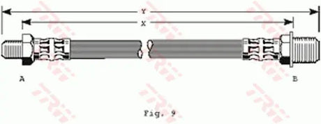 Brake Hose PHC149 - TRW