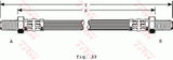 Brake Hose PHC154:009 - TRW