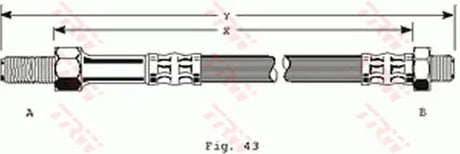 Brake Hose PHC155 - TRW