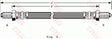 Brake Hose PHC184 - TRW