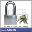 Padlock 40mm CRL40 - Nice Products | Universal Auto Spares