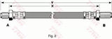 Brake Hose PHC186 - TRW
