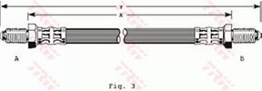 Brake Hose PHC201 - TRW