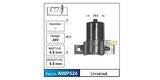 Washer Pump 24V Universal NWP524 - Nice Products | Universal Auto Spares