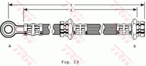 Brake Hose PHD112 - TRW