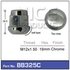 Wheel Nut BB325C - Nice Products | Universal Auto Spares
