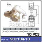 Door Clip Pkt 10 NCC104-10 - Nice Products | Universal Auto Spares