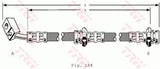 Brake Hose PHD133 - TRW
