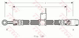 Brake Hose PHD153 - TRW