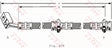 Brake Hose PHD158 - TRW