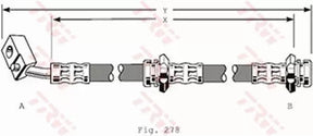 Brake Hose PHD158 - TRW