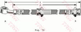 Brake Hose PHD169 - TRW