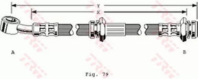 Brake Hose PHD169 - TRW