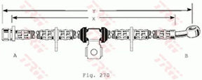 Brake Hose PHD195 - TRW
