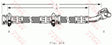 Brake Hose PHD210 - TRW