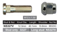 Stud & Nut NS327V - Nice Products | Universal Auto Spares