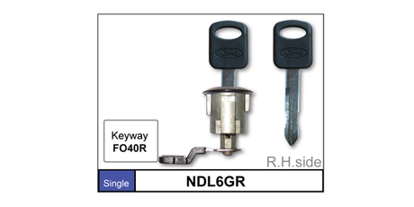 Door Lock NDL6GR - Nice Products | Universal Auto Spares