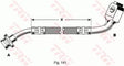 Brake Hose PHD287 - TRW