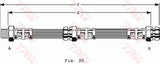 Brake Hose PHD327 - TRW