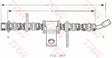 Brake Hose PHD370 - TRW