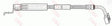 Brake Hose PHD401 - TRW
