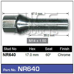 One Piece Stud NR640 - Nice Products | Universal Auto Spares