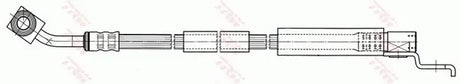 Brake Hose PHD442 - TRW