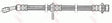 Brake Hose PHD465 - TRW