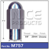 Chrome Nut M757 - Nice Products | Universal Auto Spares