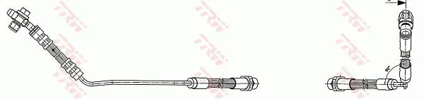 Brake Hose PHD490 - TRW