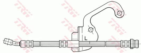 Brake Hose PHD506 - TRW