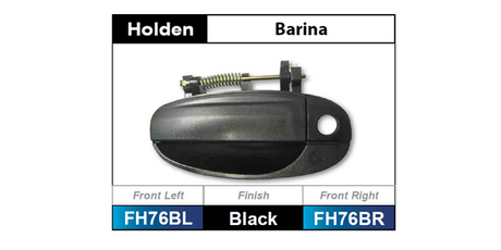 Door Handle FH76BL - Nice Products | Universal Auto Spares
