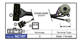 Ignition Switch NC197 - Nice Products | Universal Auto Spares