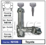 Ignition lock NI106 - Nice Products | Universal Auto Spares