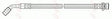 Brake Hose PHD7038 - TRW