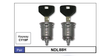 Door Locks Pair NDL88H - Nice Products | Universal Auto Spares