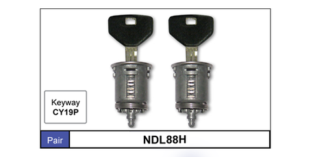 Door Locks Pair NDL88H - Nice Products | Universal Auto Spares