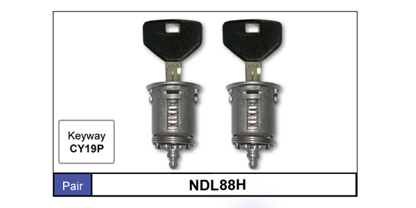 Door Locks Pair NDL88H - Nice Products | Universal Auto Spares