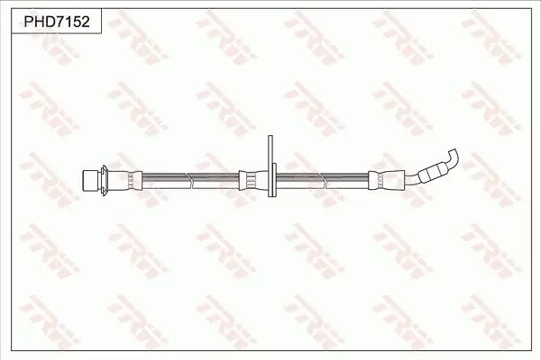 Brake Hose PHD7152 - TRW