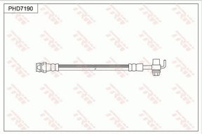 Brake Hose PHD7190 - TRW